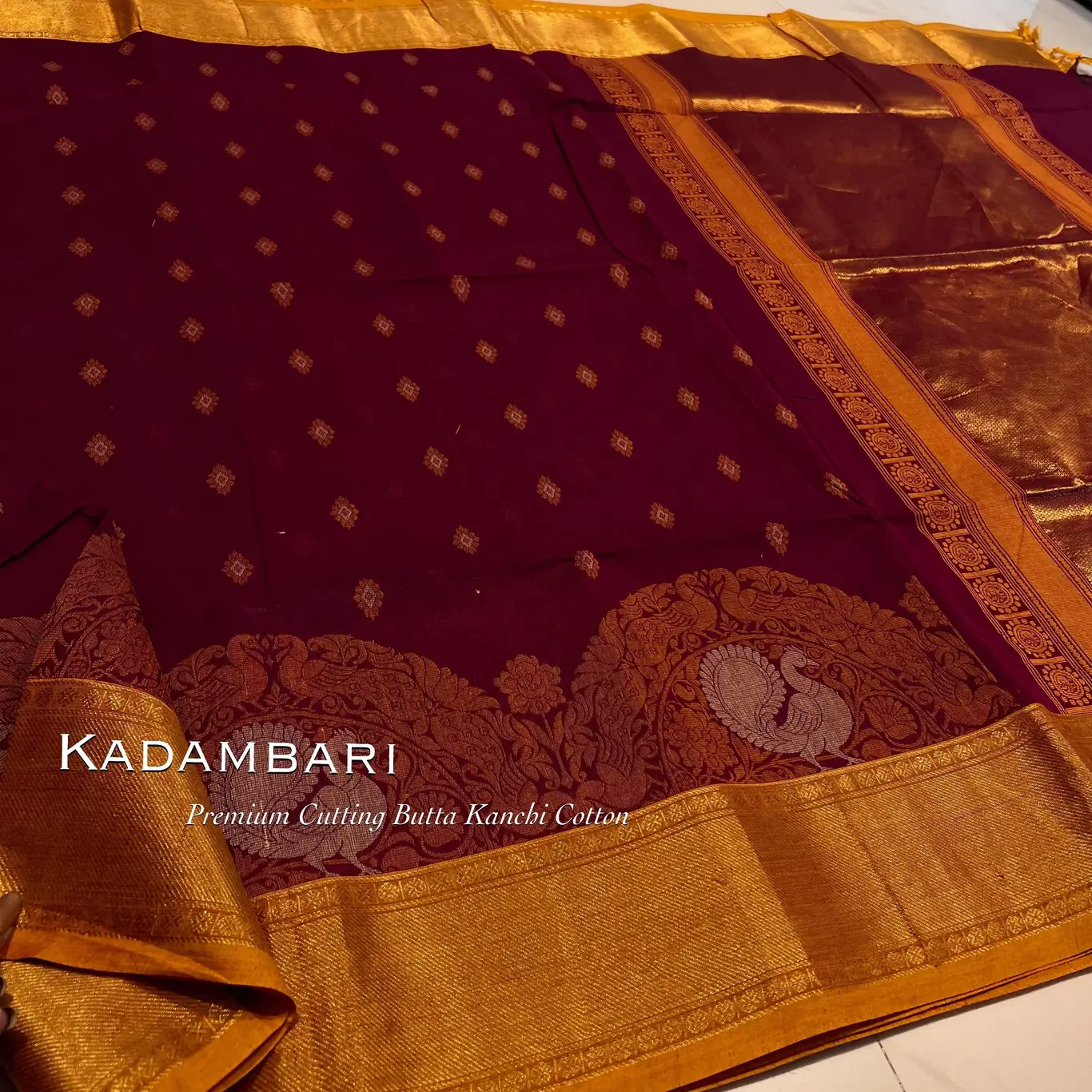 Premium kanchi Cotton(Cutting Butta)