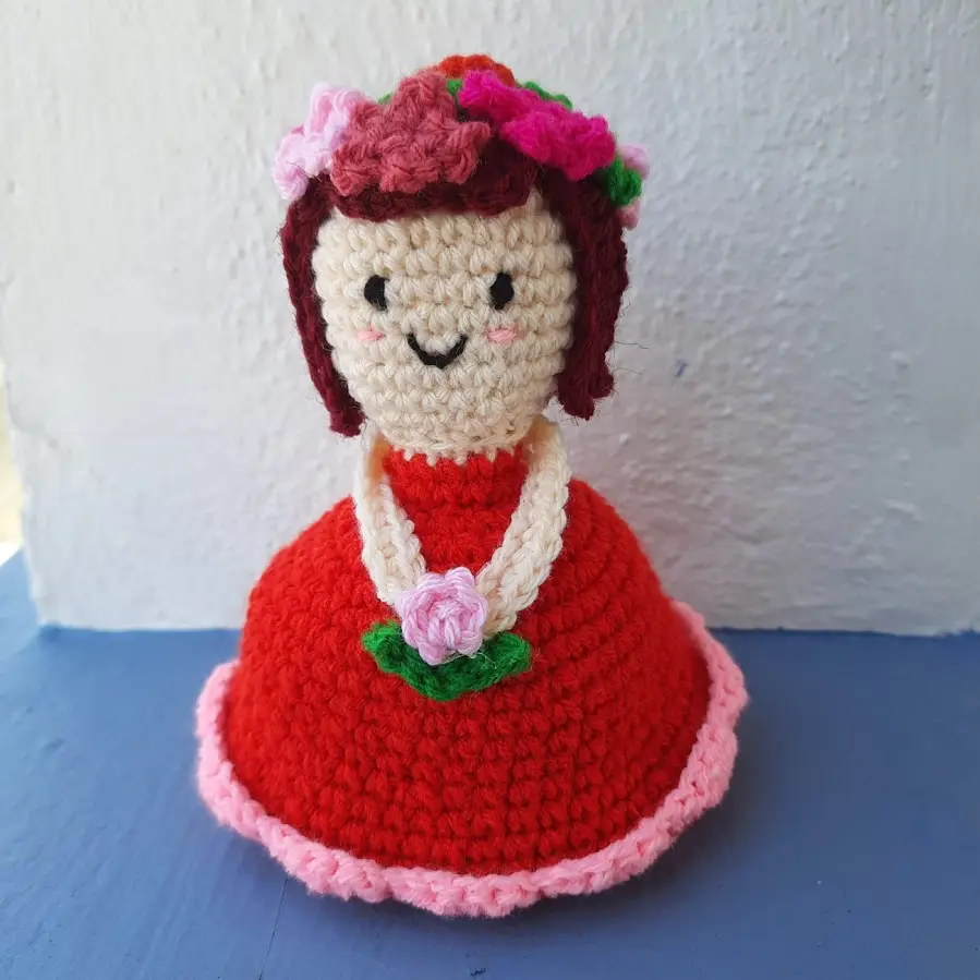 Handcrafted bunny dolls